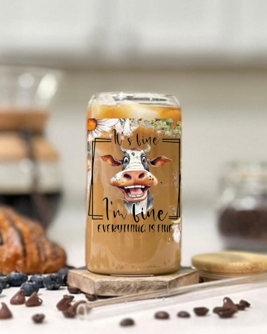 Funny Cow Tumbler farm house cup farm house decor cow cup cow mug cow lover gift for her mom gift farm decor camping cup birthday gift Xmas