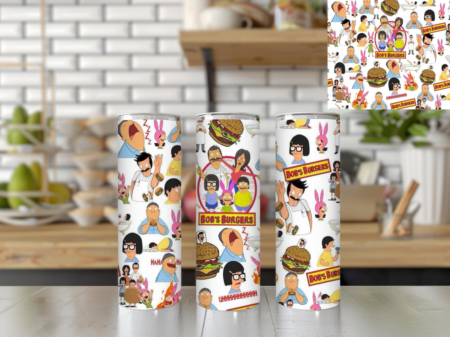 Bob’s Burgers 20oz Tumbler Funny Cartoon Fan Gift bobs burger fan bobs burger merch bobs burger cup birthday gift for her gift for him