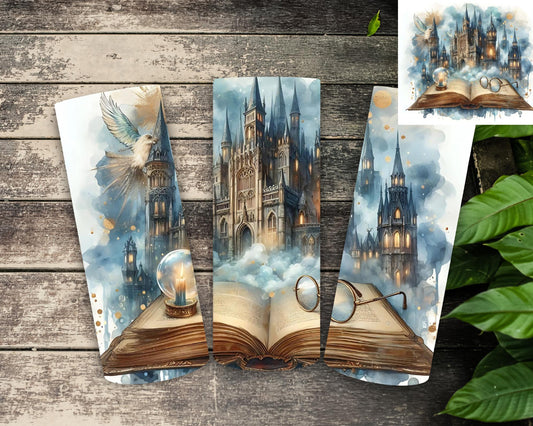 Fandom cup Wizard School Tumbler Magical Cup Sublimation Tumbler Harry & Friends Bookish Gift