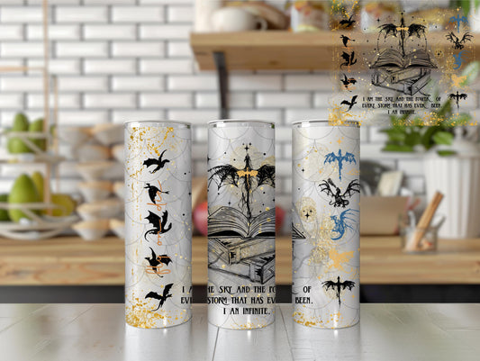 Fourth Wing Bookish Gift Fantasy Romance Cup Xaden and Violet Merch bookish gift for her gift for him book lover gift fantasy gift bestie