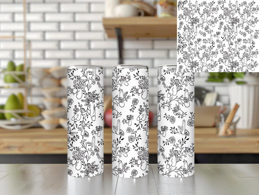 Floral Penis Mug or Tumbler bride cup bridal party gift bachelorette gift bride to be gift girls trip cup gift for bride best friend gift